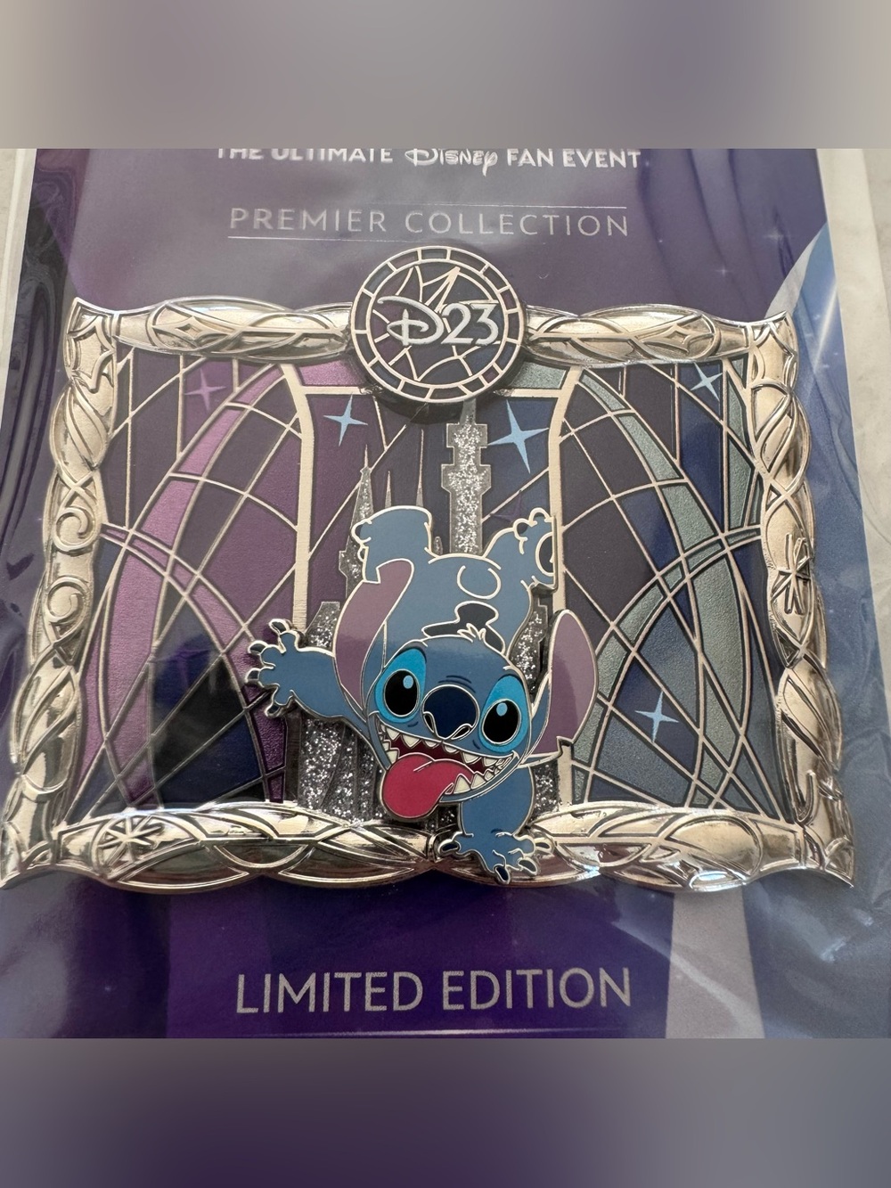 D23 THE ULTIMATE DISNEY FAN EVENT PREMIER COLLECTION PIN STITCH LE 1000
